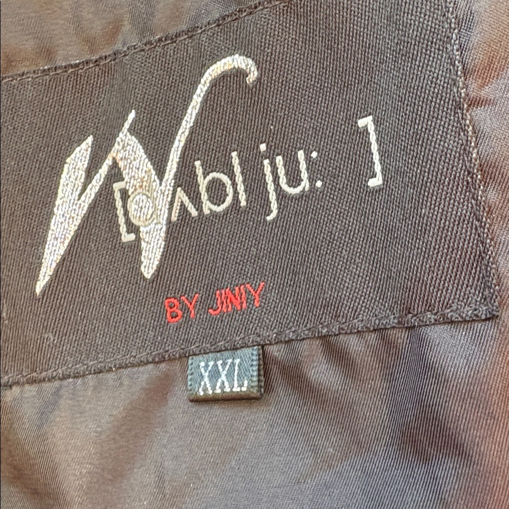 Women's Black Pea Coat - Picture 2 of 3